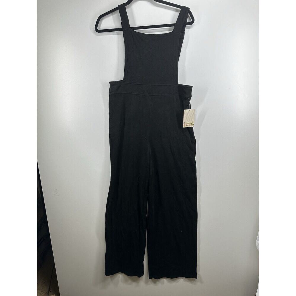 Bebop Corduroy Black Jumpsuit Sz XL Be You Be Free Brand New